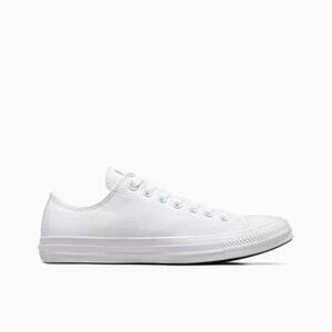 All white Chuck Taylor All Star Canvas